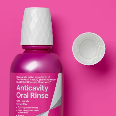 Up & Up Anticavity Fluoride Oral Rinse Mouthwash - 16 Fl Oz - Up&up™ 3 Up & Up Anticavity Fluoride Oral Rinse Mouthwash - 16 Fl Oz - Up&up™