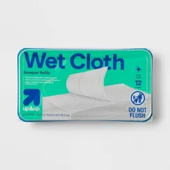 Up & Up Floor Sweeper Wet Mopping Cloths Refills - Standard - 12ct - Up&up™ -Up&Up GUEST d023a03b ebdf 43bc 9bdc 33b35970913a