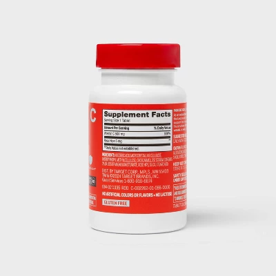 Up & Up Vitamin C 500mg With Rose Dietary Supplement Tablets - 100ct - Up&up™ 4 Up & Up Vitamin C 500mg With Rose Dietary Supplement Tablets - 100ct - Up&up™ - Image 2