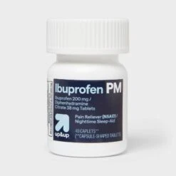 Up & Up Ibuprofen (NSAID) PM Extra Strength Pain Reliever/Nighttime Sleep-Aid Caplets - Up&up™ -Up&Up GUEST d9129ff9 5cd0 4503 b7bc c36c10d94f20
