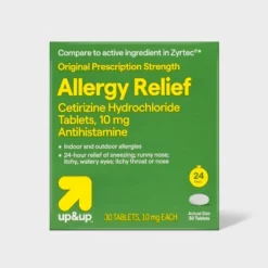 Up & Up Cetirizine Hydrochloride Allergy Relief Tablets - Up&up™ 16 Up & Up Cetirizine Hydrochloride Allergy Relief Tablets - Up&up™ -Up&Up GUEST da744346 a56a 4495 b673 8fb6d138b5b9