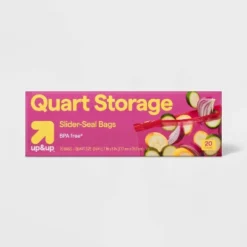Up & Up Quart Slider Storage Bags - Up&up™ -Up&Up GUEST dfdb5c4b 5d71 4266 8200 906d878adc36