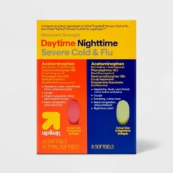 Up & Up Day/Night Cold & Flu Combo Severe Softgels - 24ct - Up&up™ -Up&Up GUEST e056226c 3f37 4f7c 8028 4b4261939079