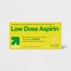 Up & Up Low-Dose Aspirin Tablets (NSAID) - 120ct - Up&up™ 9 Up & Up Low-Dose Aspirin Tablets (NSAID) - 120ct - Up&up™ -Up&Up GUEST e0e31238 4ef5 49de b03a af525b676d12