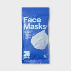 Up & Up Disposable Face Mask - 10ct - Up&up™ -Up&Up GUEST e0f6266e 453c 47ec a794 1b61d8eb5716