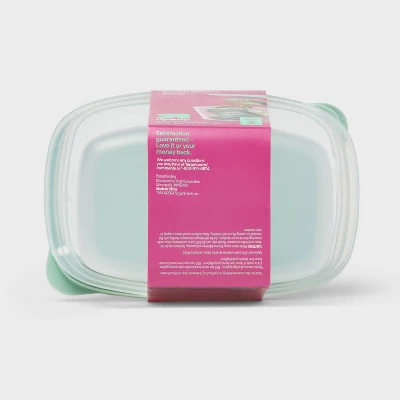 Up & Up Snap & Store Deep Rectangle Food Storage Containers - 72 Fl Oz/2ct - Up&up™ 4 Up & Up Snap & Store Deep Rectangle Food Storage Containers - 72 Fl Oz/2ct - Up&up™ - Image 2