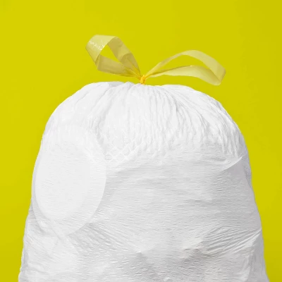 Up & Up UltraStretch Tall Kitchen Drawstring Trash Bags - Lemon Squeeze - 13gal - Up&up™ 3 Up & Up UltraStretch Tall Kitchen Drawstring Trash Bags - Lemon Squeeze - 13gal - Up&up™