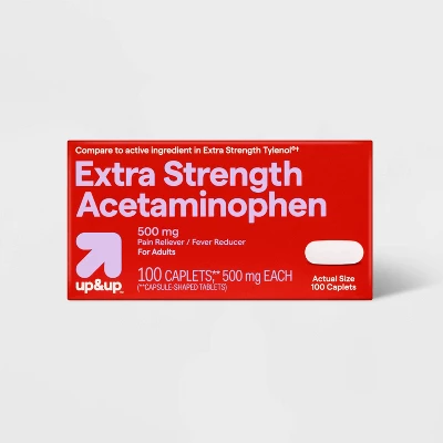 Up & Up Acetaminophen Extra Strength Pain Reliever & Fever Reducer Caplets - Up&up™ 6 Up & Up Acetaminophen Extra Strength Pain Reliever & Fever Reducer Caplets - Up&up™ - Image 4