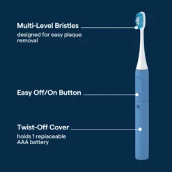 Up & Up Adult Premium Battery Power Toothbrush - Up&up™ -Up&Up GUEST e4a903f0 8a14 40df bdbc b14622d5a8e3
