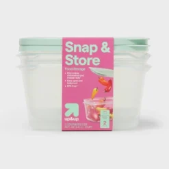Up & Up Snap & Store Rectangle Food Storage Containers - 48 Fl Oz/2ct - Up&up™ -Up&Up GUEST e51d5796 742f 4ecd 9284 443d9be66457