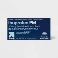 Up & Up Ibuprofen (NSAID) PM Pain Reliever & Nighttime Sleep Aid Softgels - 40ct - Up&up™ -Up&Up GUEST e7637c30 e4e5 455a b2a8 159291aac127