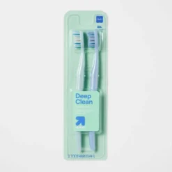 Up & Up Deep Clean Advanced Care Toothbrush - Soft - 2ct - Up&up™ -Up&Up GUEST ea30c45d 8eca 4fd5 9f0d 1821f0de5da8
