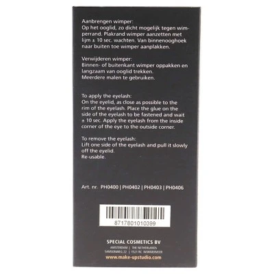 Make-Up Studio Amsterdam Eyelashes 17 - False Eyelashes - 1 Pair 3 Make-Up Studio Amsterdam Eyelashes 17 - False Eyelashes - 1 Pair