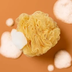 Up & Up Bath Sponge 50g - Cream & Gold - Up&up™