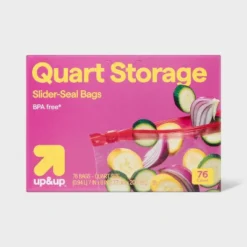 Up & Up Quart Slider Storage Bags - Up&up™ -Up&Up GUEST f16cf3e6 f47e 4c1f 881e 8d0a4194a24f
