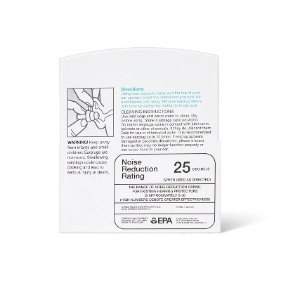 Up & Up Reusable Ear Plugs For Sleep - 2pc - Up&up™ 3 Up & Up Reusable Ear Plugs For Sleep - 2pc - Up&up™