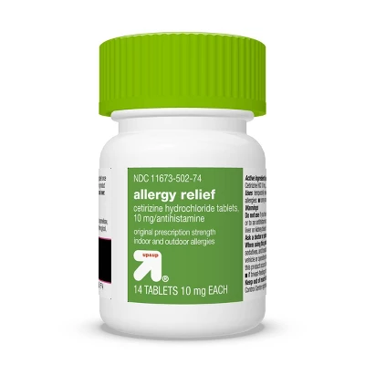 Up & Up Cetirizine Hydrochloride Allergy Relief Tablets - Up&up™ 5 Up & Up Cetirizine Hydrochloride Allergy Relief Tablets - Up&up™ - Image 3