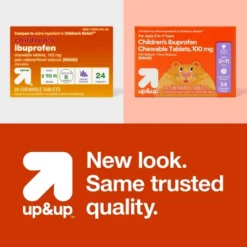 Up & Up Junior Strength Ibuprofen (NSAID) Pain Reliever & Fever Reducer Chewable Tablets - Grape - 24ct - Up&up™ -Up&Up GUEST fc49b99d 0214 41d4 8ac3 356b11220f15